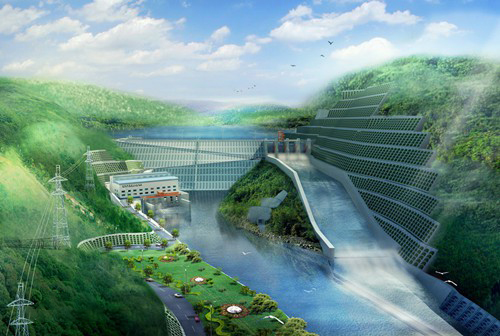 明光老挝南塔河1号水电站项目